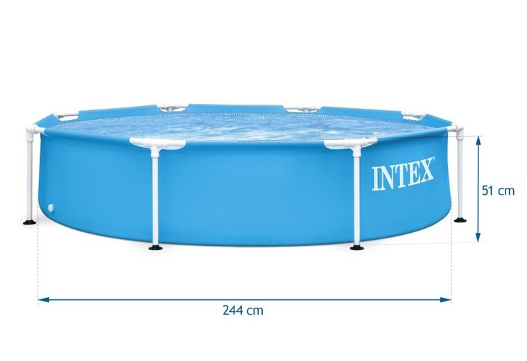 Intex, basen stelażowy, 244-61 cm