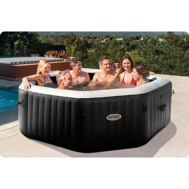 Intex, dmuchane SPA jacuzzi z hydromasażem, 6 os., 218-71 cm