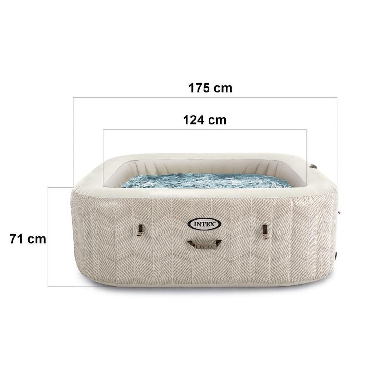 Intex, dmuchane SPA z hydromasażem 4 osobowe