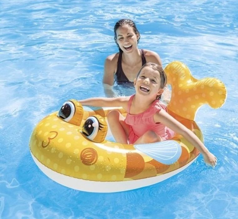 Intex, dmuchany pontonik