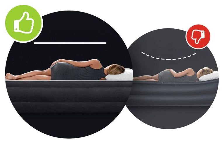 Intex, materac dmuchany, jednoosobowy