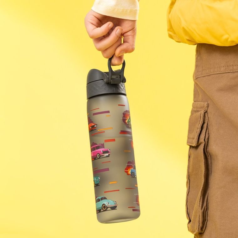 ION8, Autka, bidon z ustnikiem, szary, 500 ml