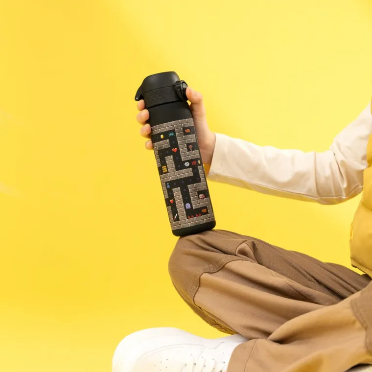 ION8, Gry, bidon z ustnikiem, czarny, 500 ml