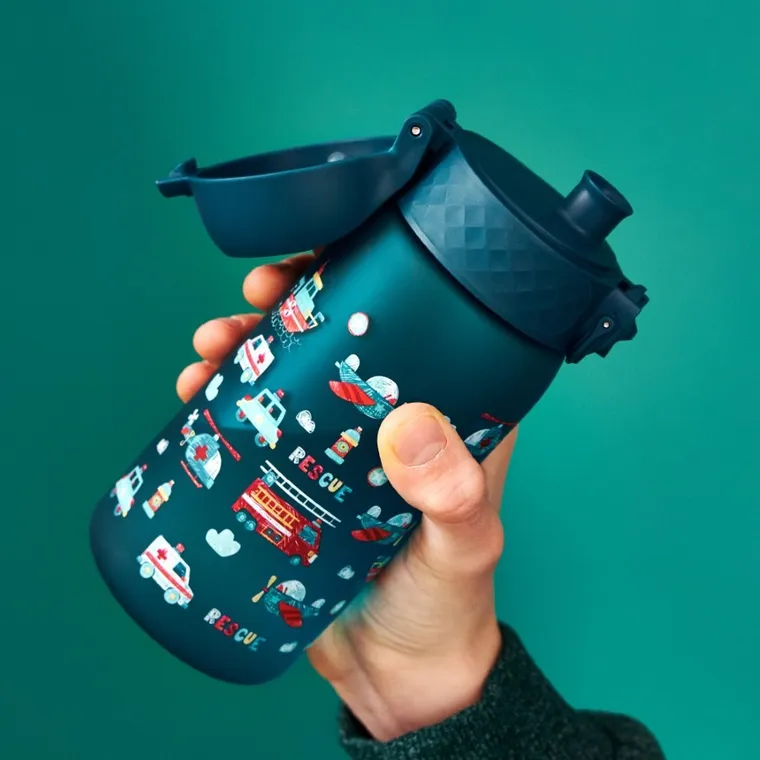 ION8, Pojazdy ratunkowe, bidon z ustnikiem, morski, 350 ml