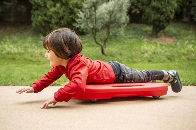 Italtrike, Roller Board Mini Eolo, pojazd, deska, czerwona