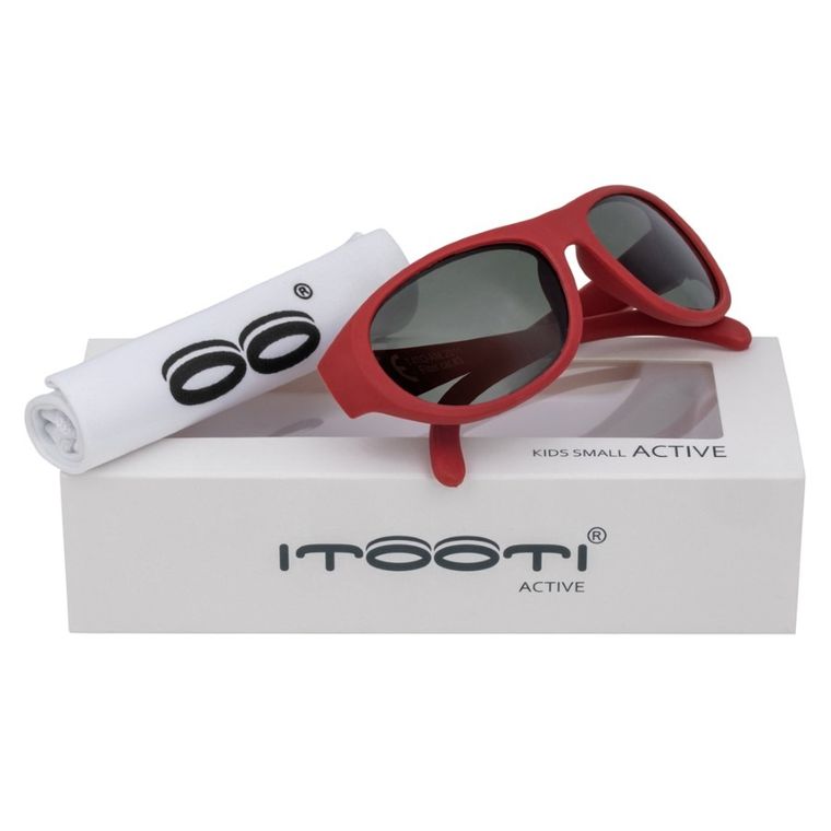 Itooti, Active, Box, okulary przeciwsłoneczne, small, czerwone