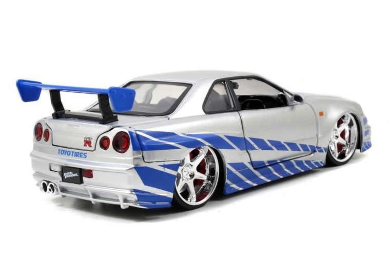 Jada Toys, Szybcy i wściekli, 2002 Nissan Skyline, model pojazdu, 1:24