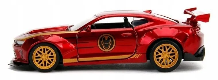 Jada Toys, The Avengers, Iron Man, Chevrolet Camaro, model pojazdu, 1:32