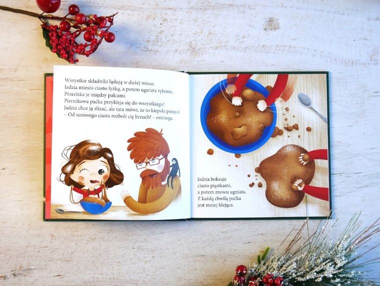 Jadzia Pętelka piecze pierniki