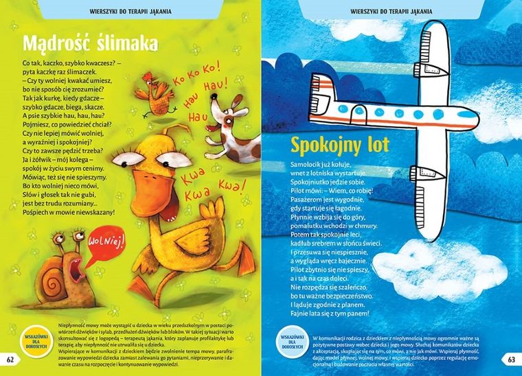 Jama gębowa ćwiczy słowa. Wiersze logopedyczne