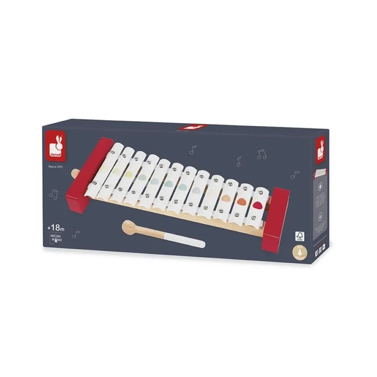 Janod, Confetti, cymbałki metalowe