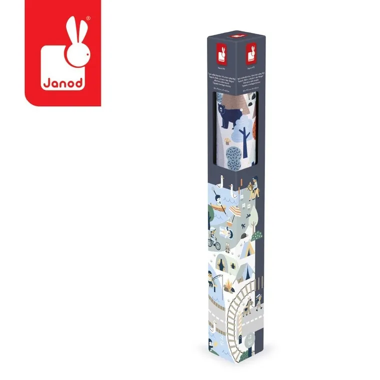 Janod, Cross Roads, Biała Dolina, mata do zabawy z drogą