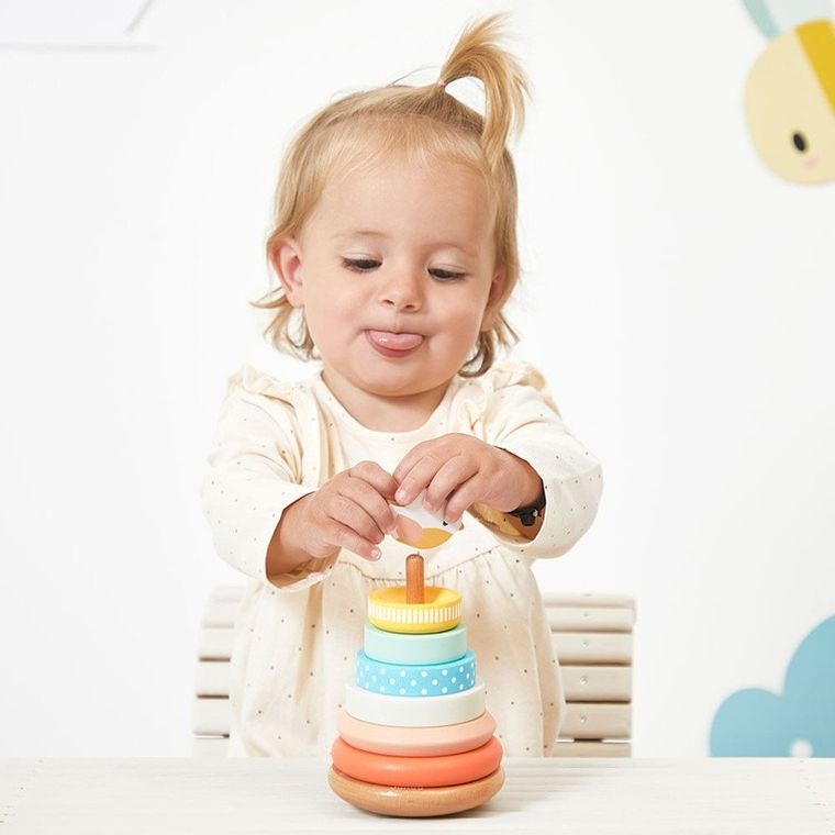 Janod, Gniazdko Pure, piramida, drewniana