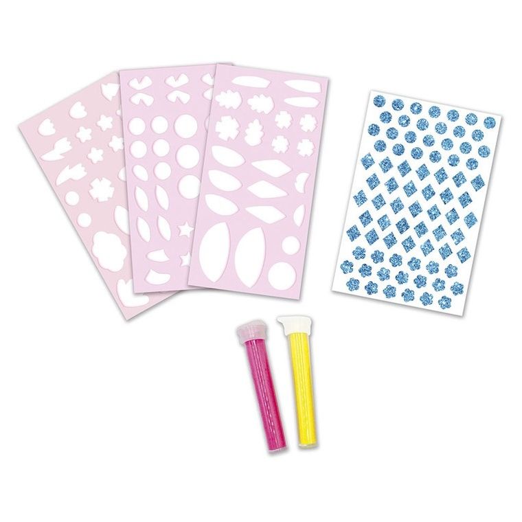 Janod, Leśni przyjaciele, Naklejki piankowe i fluorescencyjne piaski