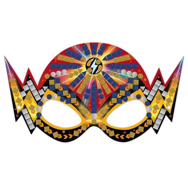 Janod, Mozaika, Maski, zestaw kreatywny