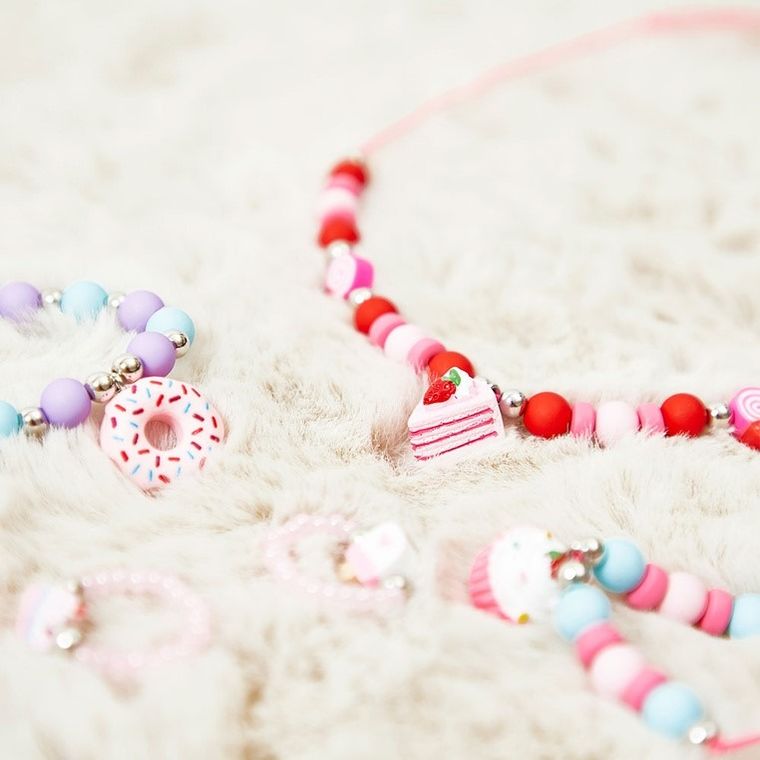 Janod, Słodkości, zestaw do tworzenia biżuterii