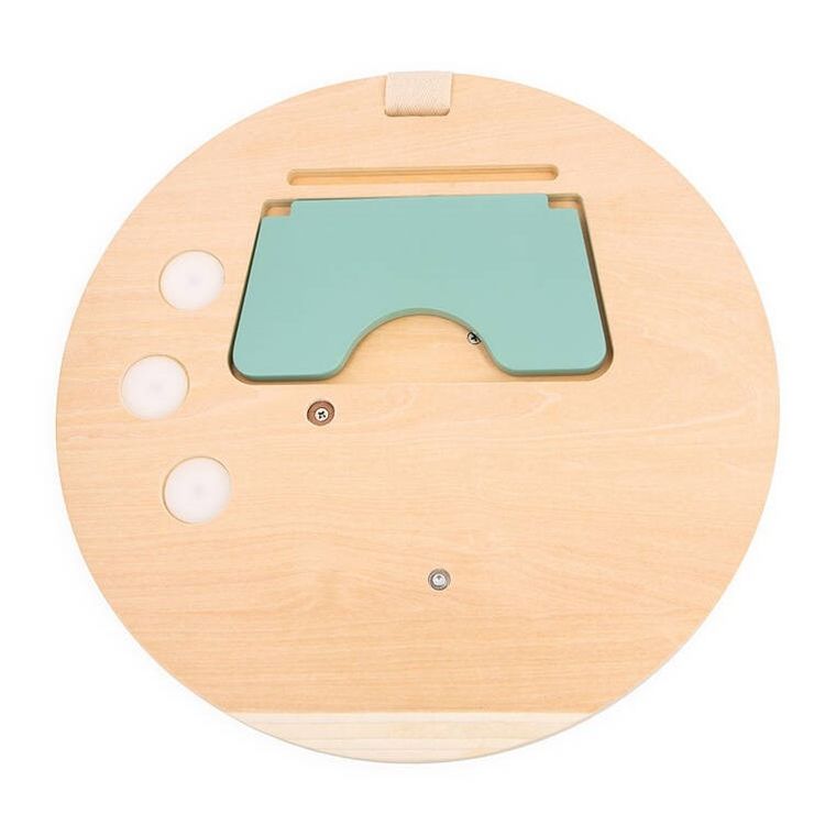 Janod, Sweet Cocoon, wielofunkcyjna tablica edukacyjna, drewniana, Ogród