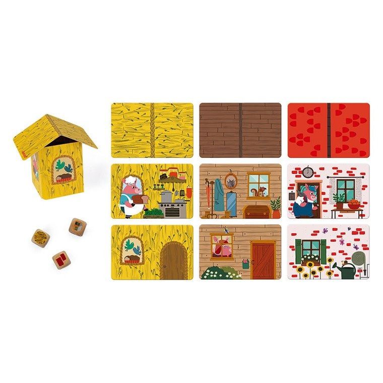 Janod, Trzy świnki, gra zręcznościowa