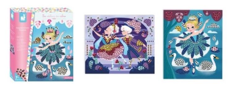 Janod, Urokliwe Cekiny, Baletnice, zestaw kreatywny