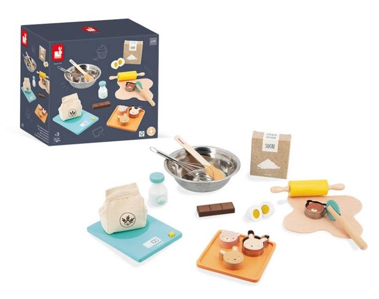 Janod, zestaw, warsztat cukierniczy