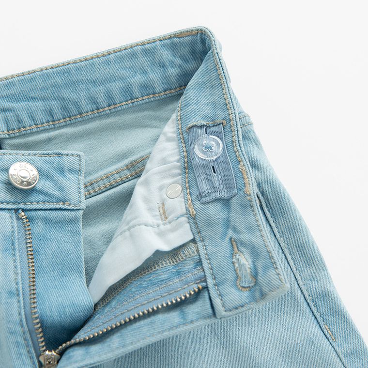 Jasne spodnie jeansowe z regulacją slim fit Cool Club