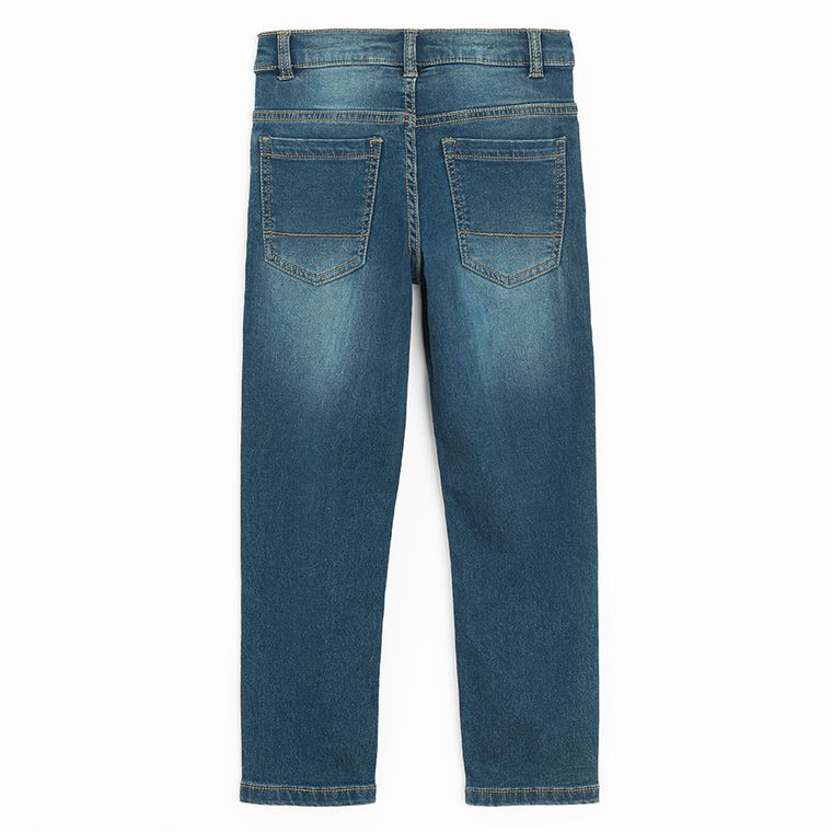 Jeansowe spodnie relaxed o luźnym kroju Cool Club