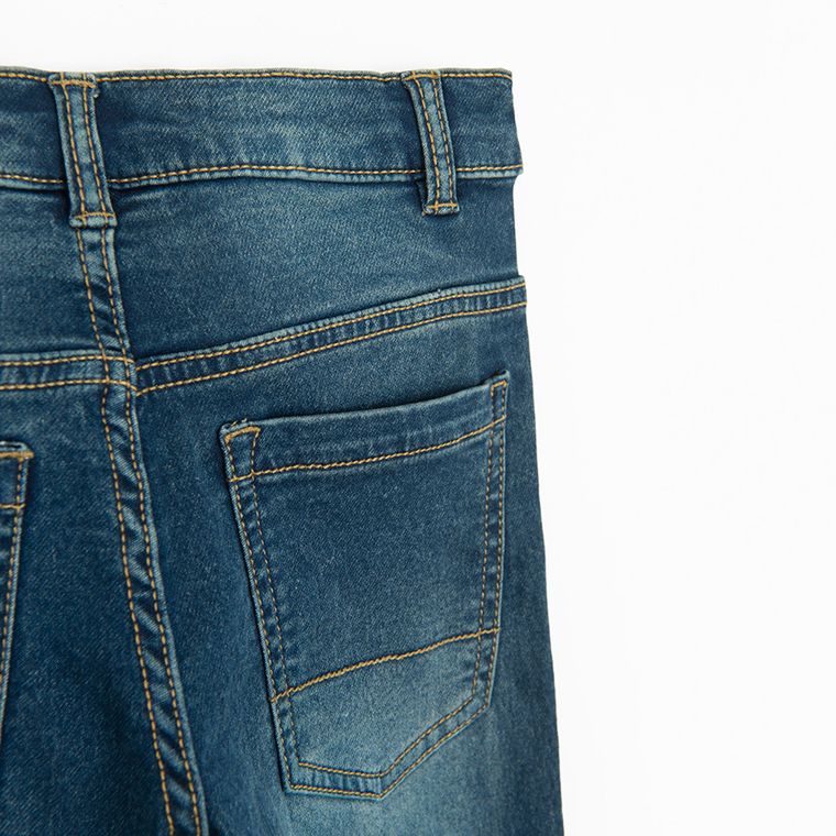 Jeansowe spodnie relaxed z regulacją Cool Club