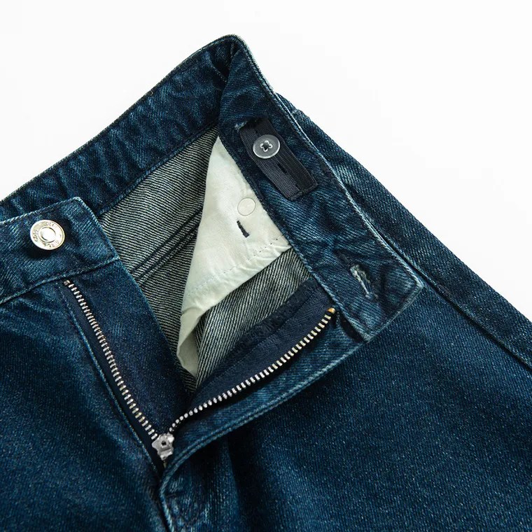 Jeansowe spodnie wide leg z regulacją Cool Club