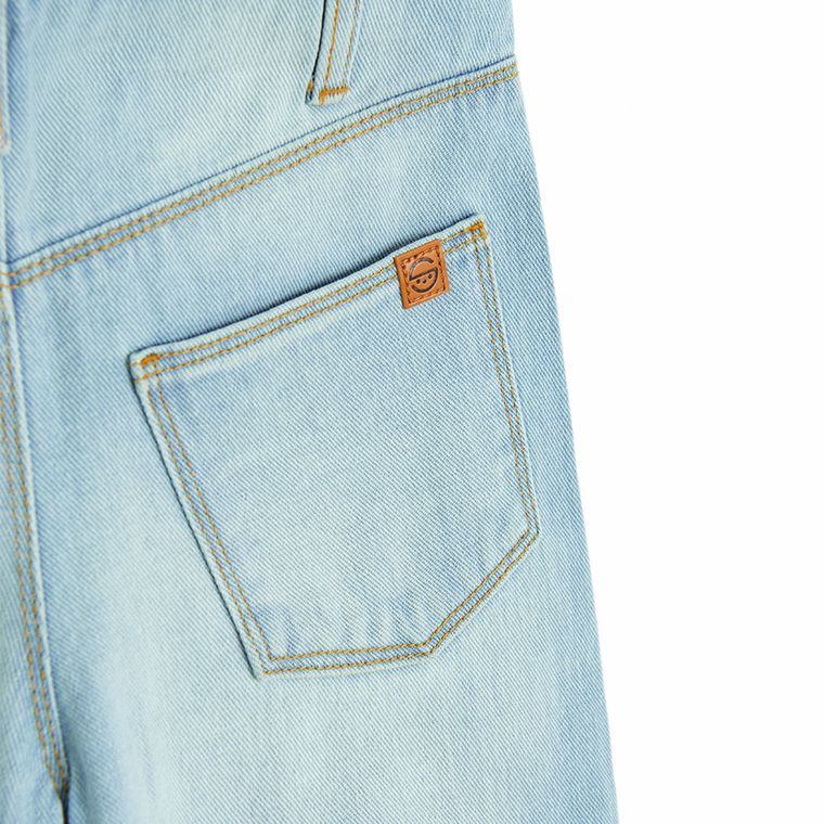 Jeansy o kroju wide leg z regulacją Cool Club