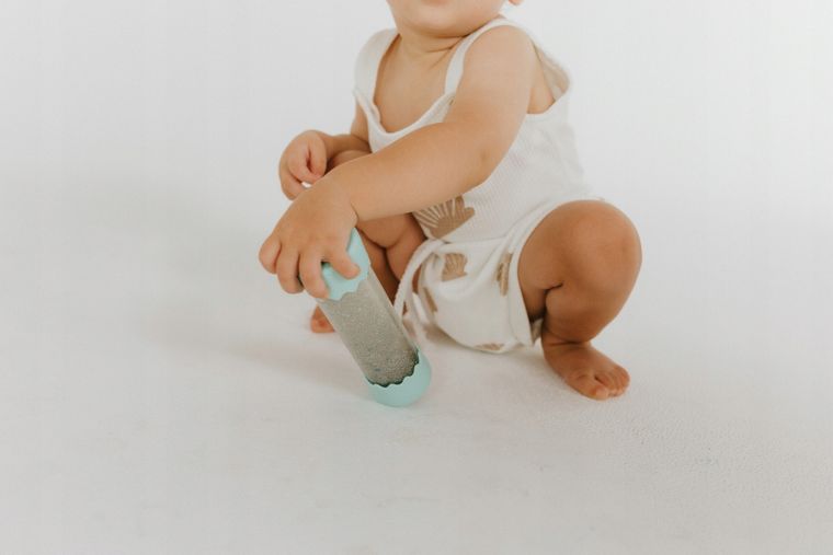 Jellystone Designs, butelka sensoryczna, soft mint
