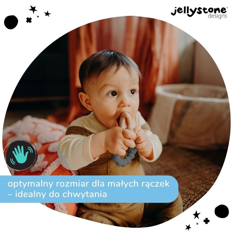 Jellystone, gryzak księżycowy, szary