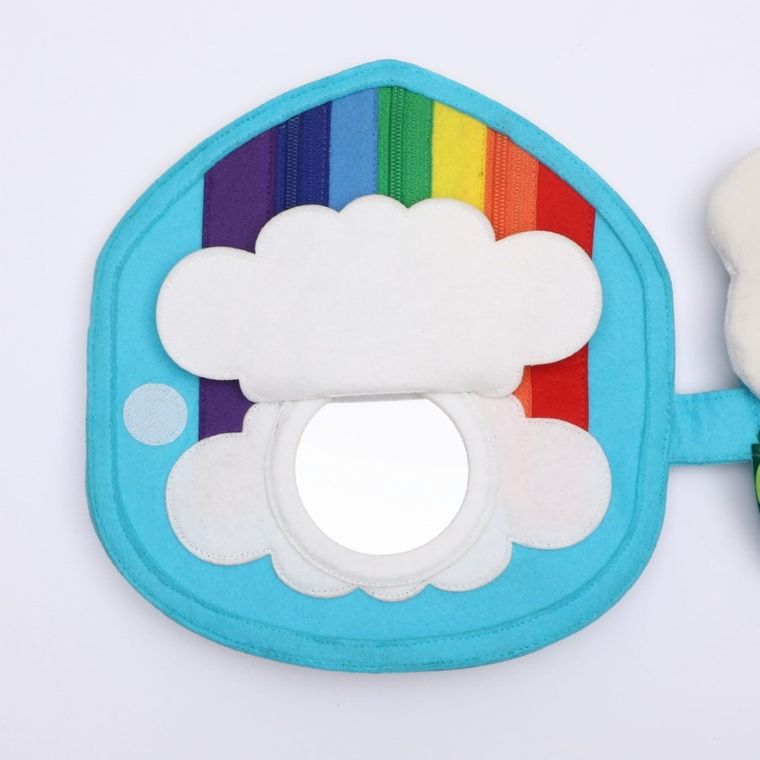 Jolly Designs. Ślimak. Podróżna książeczka sensoryczno-manipulacyjna