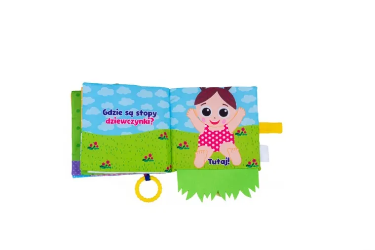 JollyBaby, Gdzie jest dziewczynka? miękka książeczka