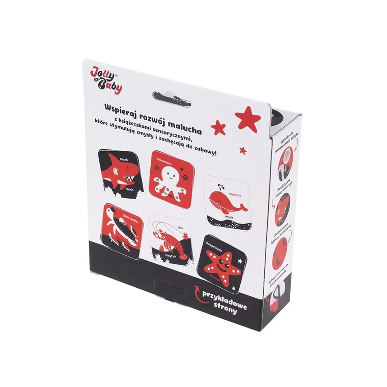 Jollybaby, książka sensoryczna, ocean