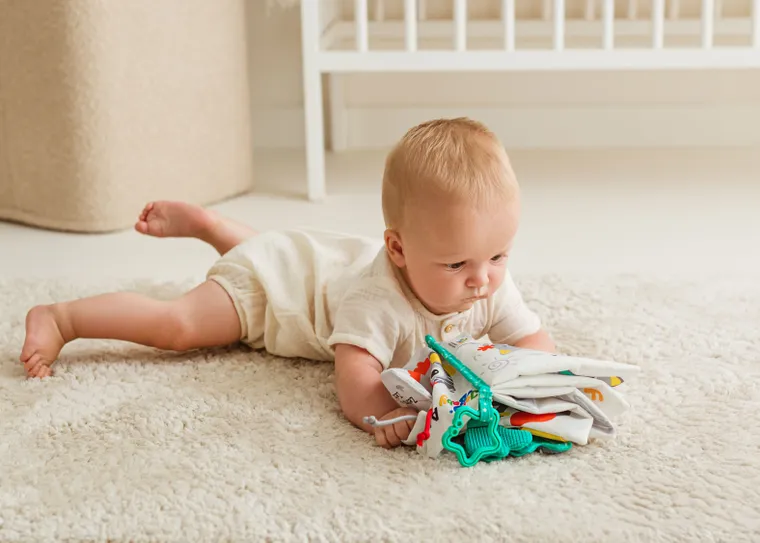 JollyBaby, Sprytne zwierzaki, miękka książeczka sensoryczna