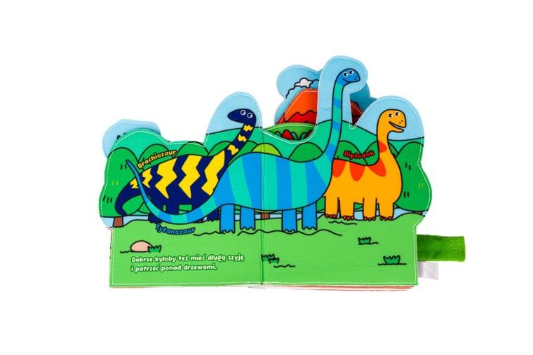 JollyBaby, Świat dinozaurów, pierwsza książeczka