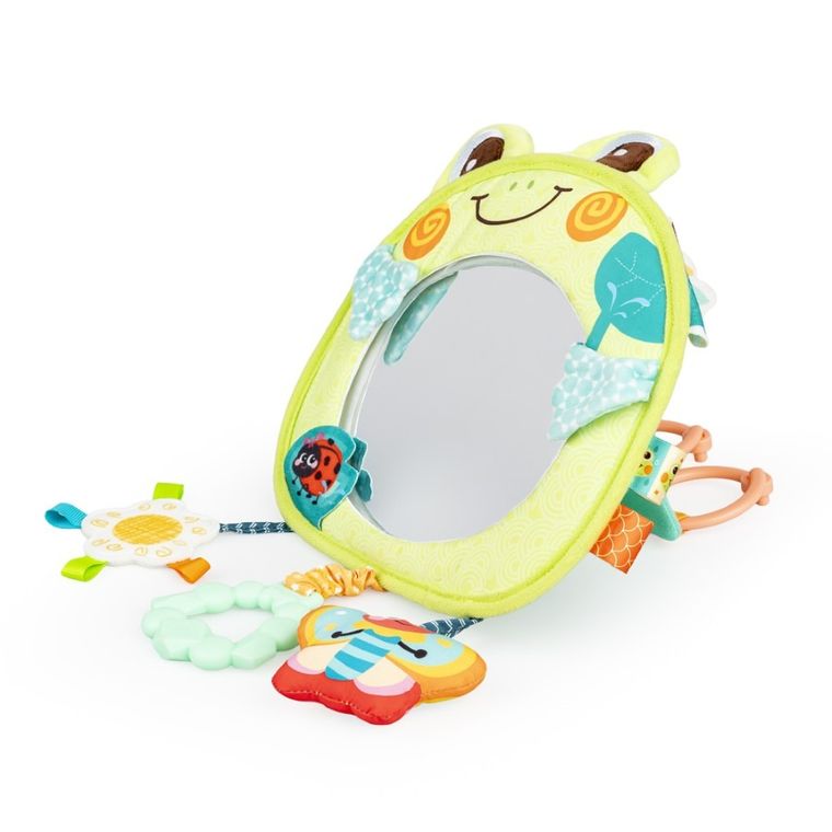JollyBaby, Żabka z lusterkiem, zabawka sensoryczna