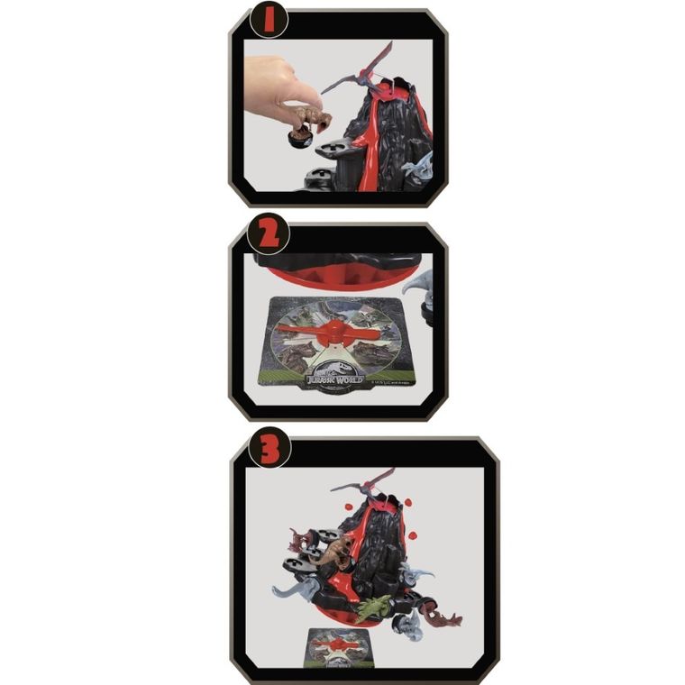 Jurassic World, Shaky Volcano, gra familijna