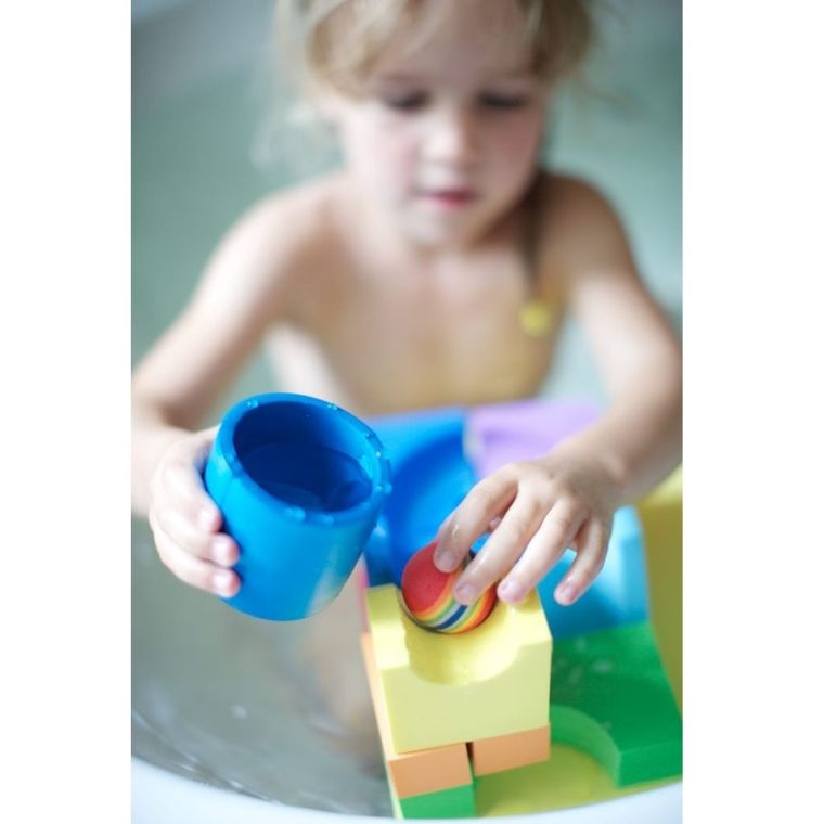 Just think toys, Wodny kulodrom, zabawka do kąpieli, 15 elementów