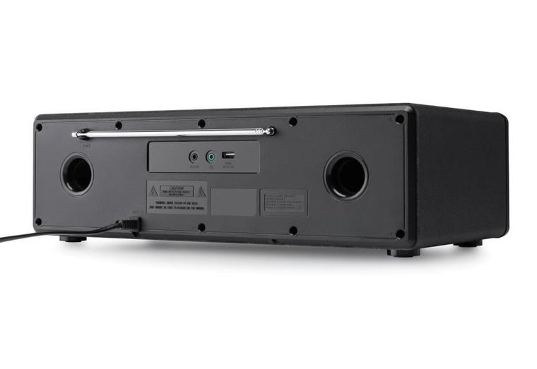 JVC, All In One, mini wieża, radio internetowe, czarne, RD-E984B