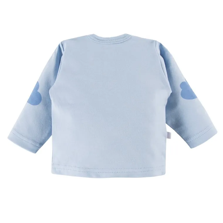 Kaftanik chłopięcy, niebieski, Eevi