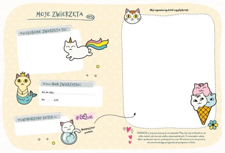 Kalendarz szkolny. Kotki