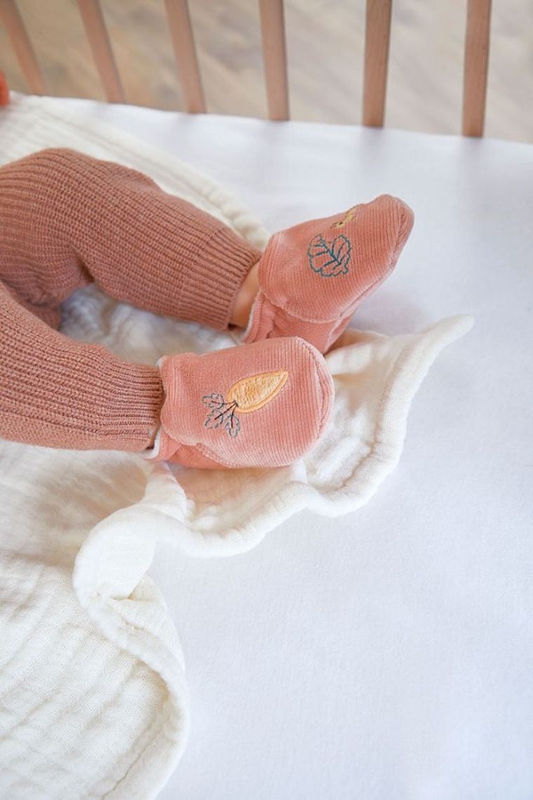 Kaloo, Petites Chansons, Królik, zestaw prezentowy 2w1, grzechotka + buciki