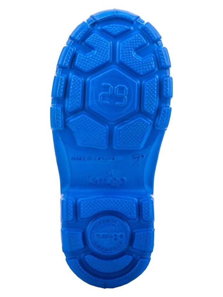 Kalosze dziecięce, niebieskie, ocieplane, Aspen, Lemigo