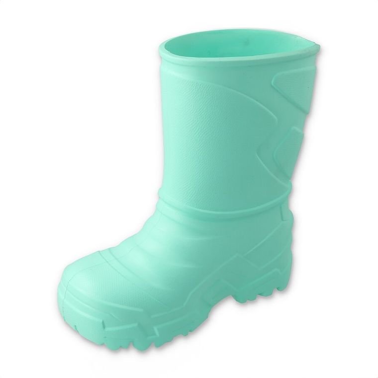 Kalosze dziewczęce, ocieplane, miętowe, Befado