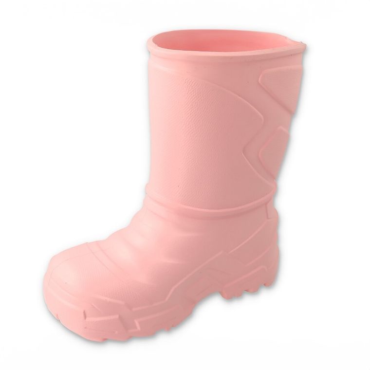 Kalosze dziewczęce, ocieplane, różowe, Befado