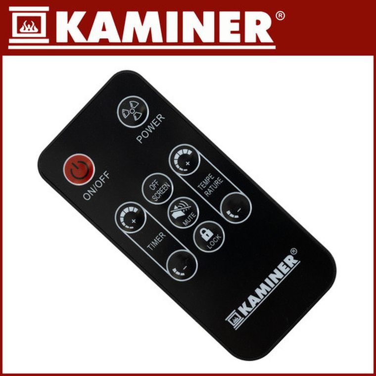 Kaminer, Zelva, grzejnik elektryczny, szklany