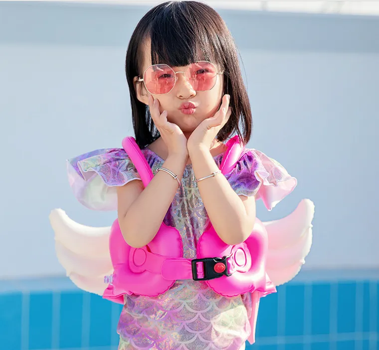 Kamizelka do pływania dla dzieci, skrzydełka, rozmiar L
