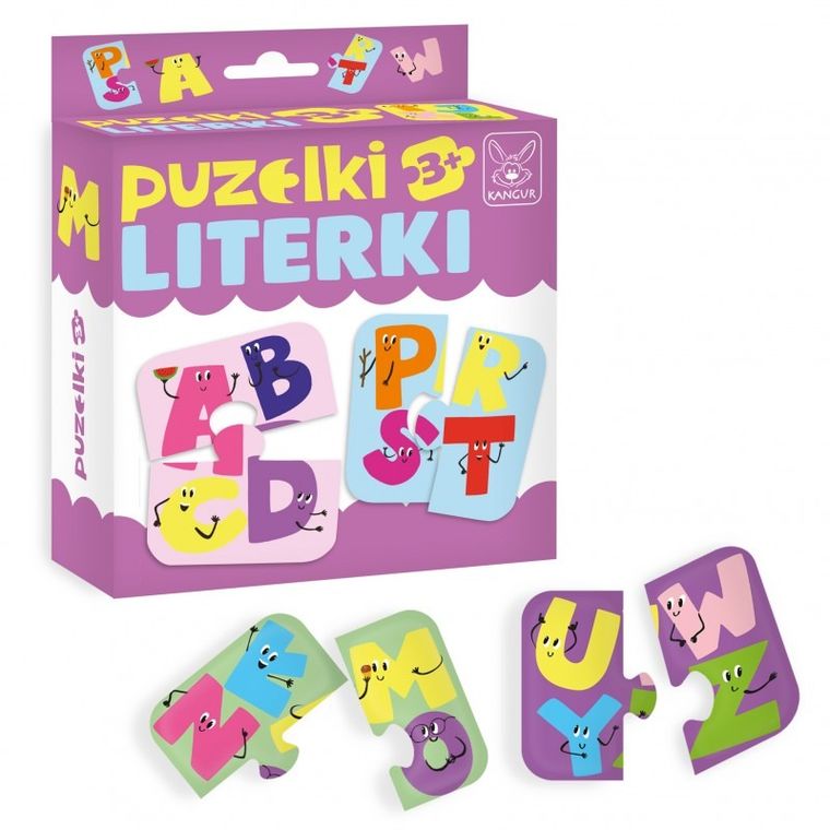 Kangur, Puzzelki Literki, puzzle