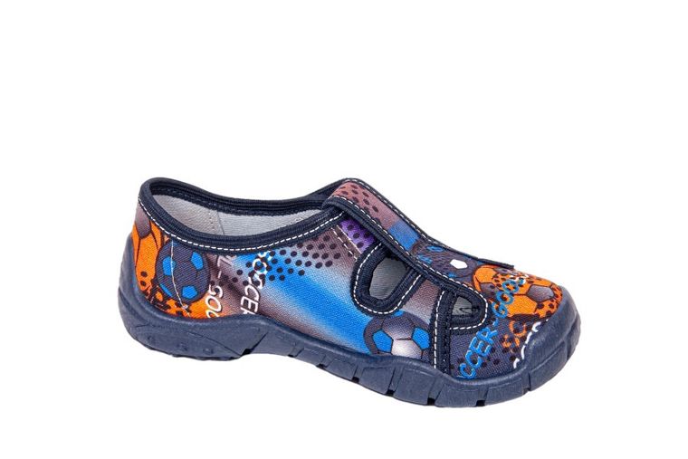 Kapcie chłopięce, granatowe, Alex, Vi-GGa-Mi